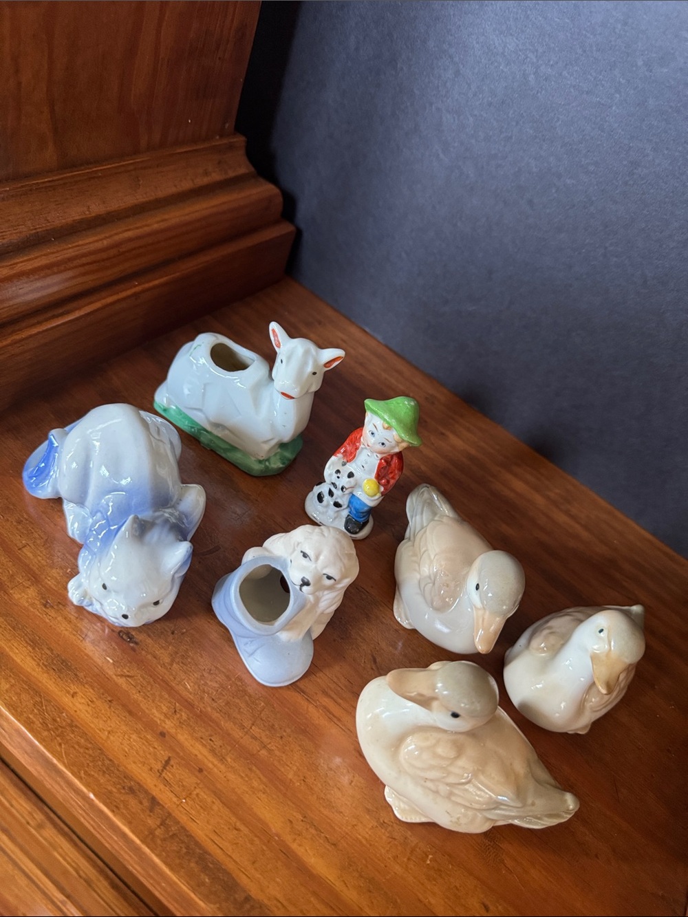 Vintage Miniature Ceramic Figurine Collection
